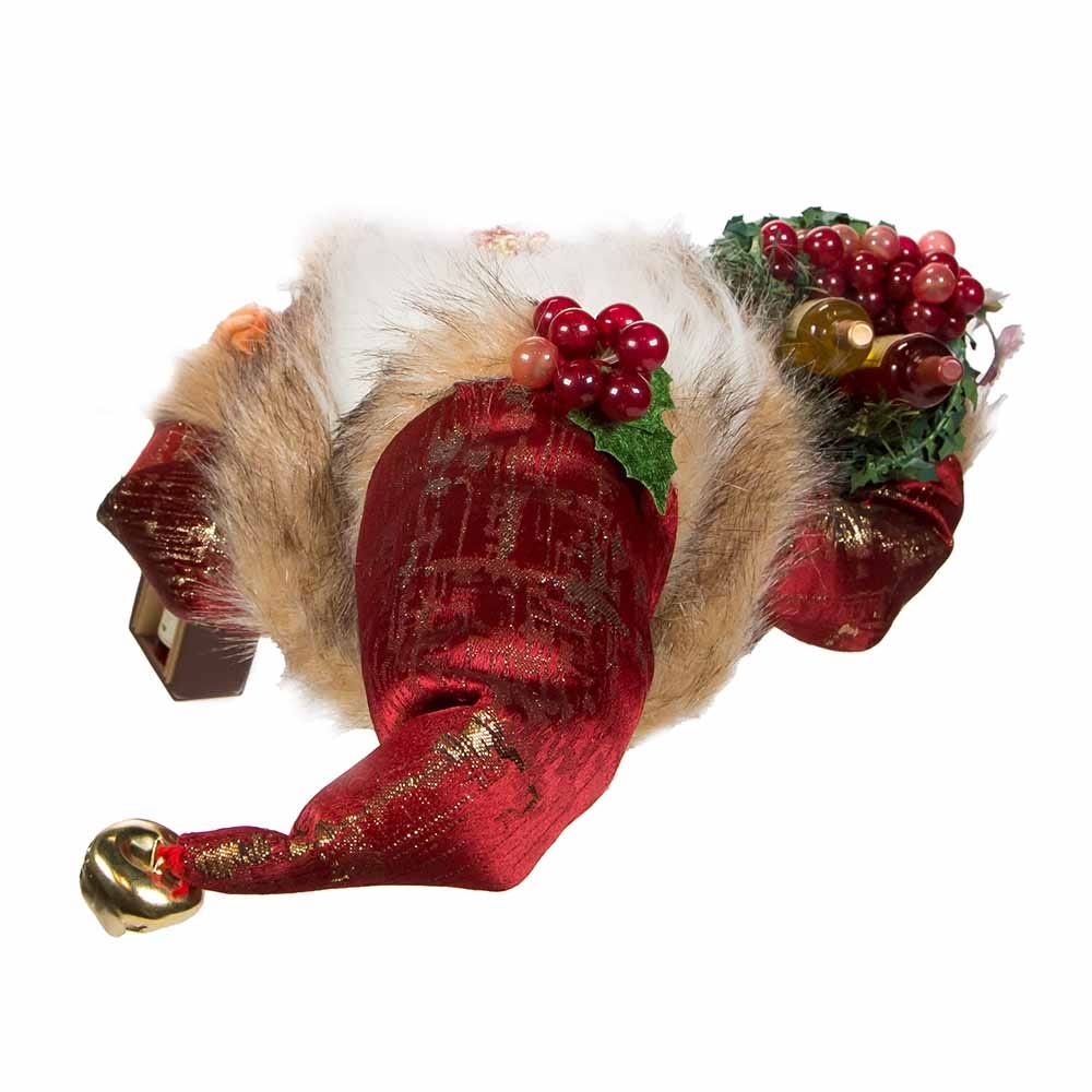 Kurt Adler 17-Inch Kringle Klaus Wine Santa